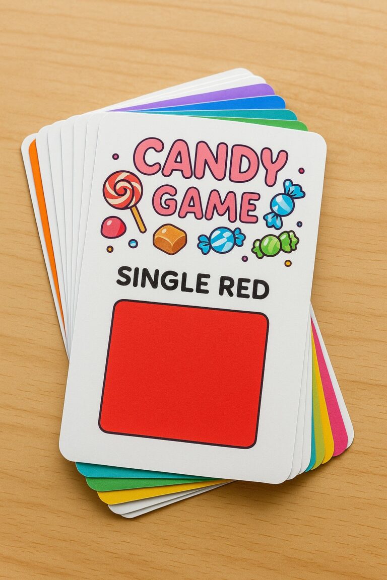 Candy Card Game Physical Deck